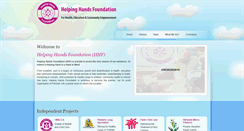 Desktop Screenshot of hhf.org.pk